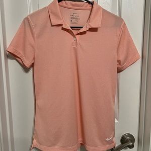 Coral Nike Golf Polo